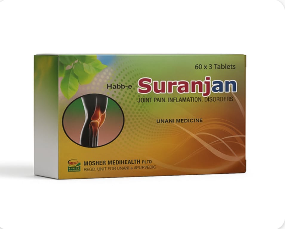 Tablet Habbe Suranjan (Muslim) (Habb-e Suranjan) (10x10 Strip)